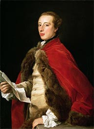 William Fermor, 1758 by Pompeo Batoni | Painting Reproduction