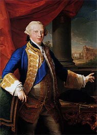 Portrait of Edward Augustus, Duke Of York, 1764 von Pompeo Batoni | Gemälde-Reproduktion