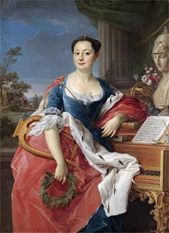 Portrait Of The Principessa Giacinta Orsini Buoncompagni Ludovisi, Duchessa D'arce, Undated by Pompeo Batoni | Painting Reproduction