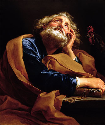 St Peter, c.1740/43 | Pompeo Batoni | Gemälde Reproduktion