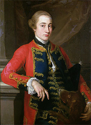 10th Earl of Pembroke, Undated | Pompeo Batoni | Painting Reproduction