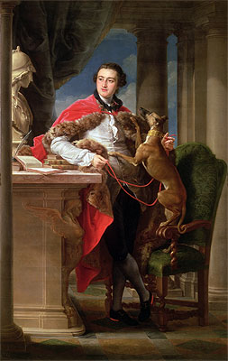 Charles Compton, 7th Earl of Northampton, 1758 by Pompeo Batoni | Painting Reproduction