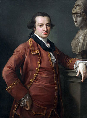 Portrait of John Monck, 1764 by Pompeo Batoni | Painting Reproduction