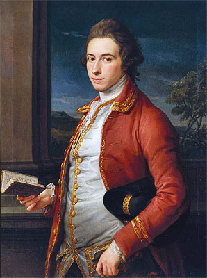 Sir William FitzHerbert, Gentleman-Usher to King ..., 1768 by Pompeo Batoni | Painting Reproduction