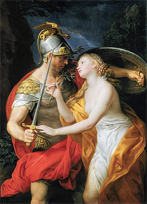 Peace and War, 1776 by Pompeo Batoni | Painting Reproduction