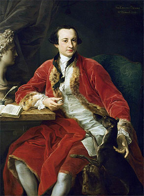 Sir Edward Dering, 6th Baronet, 1798 | Pompeo Batoni | Painting Reproduction