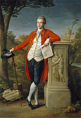 Francis Basset, I Baron of Dunstanville, 1778 | Pompeo Batoni | Gemälde Reproduktion