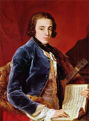 Lord Brudenell, later Marquis of Monthermer | Pompeo Batoni | Painting Reproduction