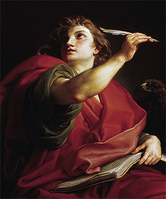 Johannes der Evangelist, c.1740/43 | Pompeo Batoni | Gemälde Reproduktion