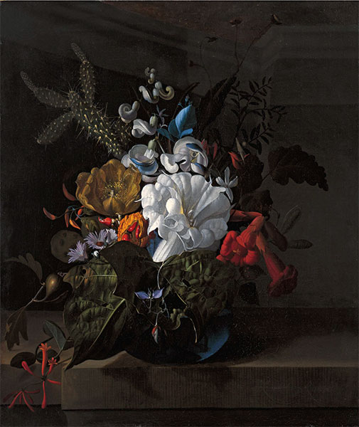 Still Life with Devil's Trumpet and Cactus, n.d. | Rachel Ruysch | Painting Reproduction