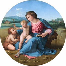 Madonna Alba | Raphael | Gemälde Reproduktion