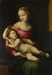 The Madonna and Child, undated by Raphael | Painting Reproduction