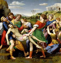 The Deposition, 1507 by Raphael | Painting Reproduction