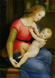 The Virgin of the House of Orleans, c.1505/06 von Raphael | Gemälde-Reproduktion