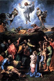 The Transfiguration, c.1519/20 von Raphael | Gemälde-Reproduktion
