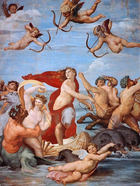 Der Triumph der Galatea, c.1511 | Raphael | Gemälde Reproduktion