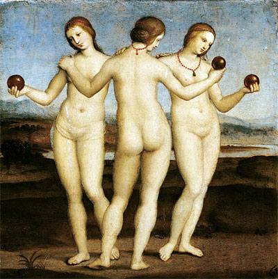 The Three Graces, c.1504/05 | Raphael | Painting Reproduction