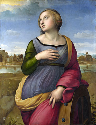 Saint Catherine of Alexandria, c.1507 | Raphael | Painting Reproduction