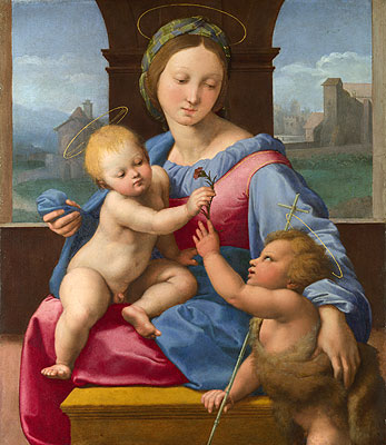 The Garvagh Madonna, c.1509/10 | Raphael | Painting Reproduction