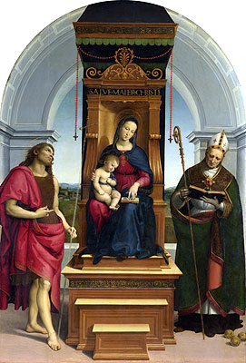 The Ansidei Madonna, 1505 | Raphael | Gemälde Reproduktion