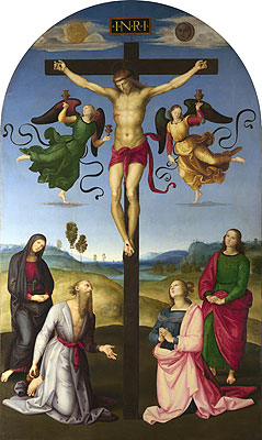 The Mond Crucifixion, c.1502/03 | Raphael | Painting Reproduction