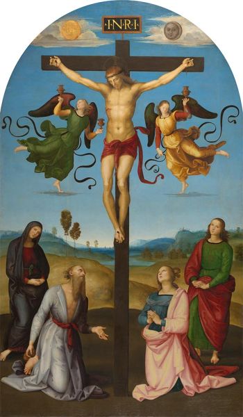 The Mond Crucifixion, c.1502/03 | Raphael | Painting Reproduction