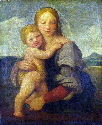 The Madonna and Child (The Mackintosh Madonna), c.1509/11 | Raphael | Gemälde Reproduktion