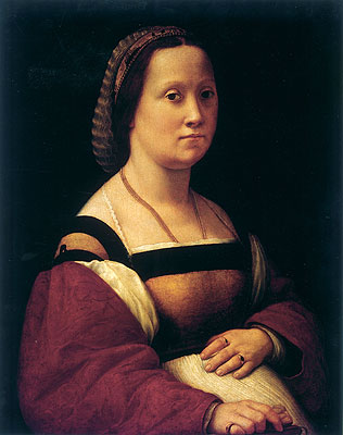La Donna Gravida (The Pregnant Woman), c.1505/07 | Raphael | Gemälde Reproduktion