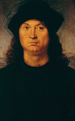Portrait of a Man, c.1502 | Raphael | Gemälde Reproduktion