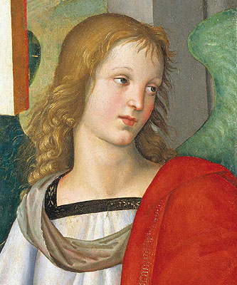 Kopf eines Engels | Raphael | Gemälde Reproduktion