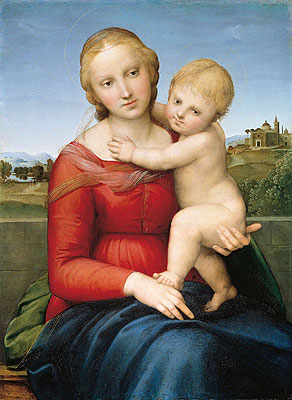The Small Cowper Madonna, c.1505 | Raphael | Painting Reproduction