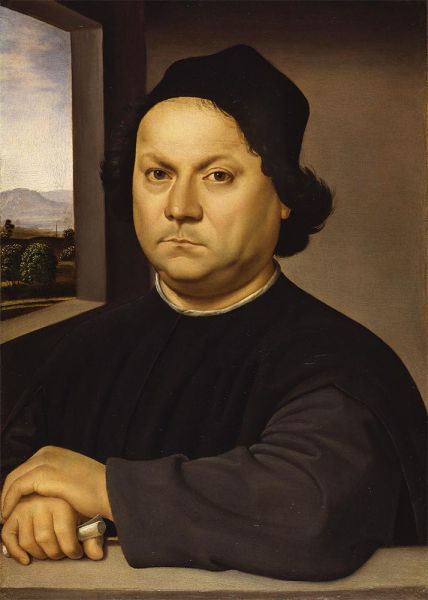 Portrait of Perugino | Raphael | Painting Reproduction