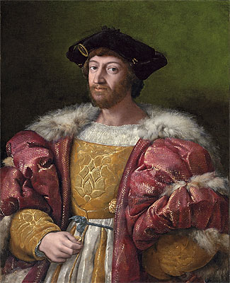 Portrait of Lorenzo de Medici, Duke of Urbino, c.1518 | Raphael