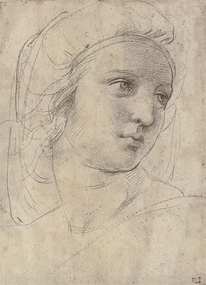 Head of a Muse, n.d. | Raphael