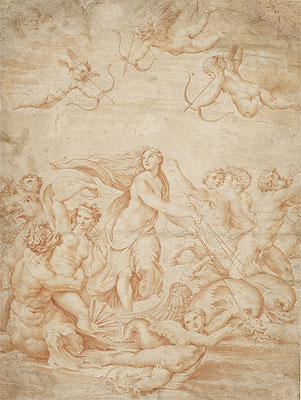 The Triumph of Galatea, n.d. | Raphael | Gemälde Reproduktion