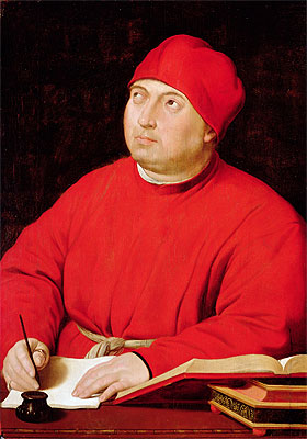 Porträt des Tommaso Inghirami | Raphael | Gemälde Reproduktion