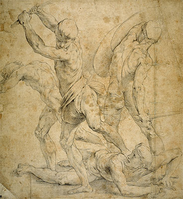 Drawing for The School of Athen's, n.d. | Raphael | Gemälde Reproduktion