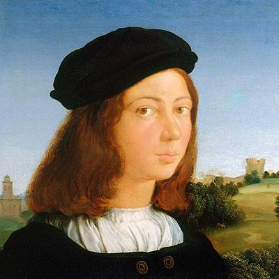Porträt eines Mannes | Raphael | Gemälde Reproduktion