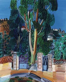 Der Eukalyptus, c.1926/27 von Raoul Dufy | Gemälde-Reproduktion
