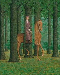 The Blank Signature, 1965 by Rene Magritte | Painting Reproduction