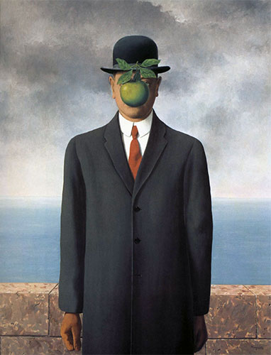 Der Menschensohn, 1964 | Rene Magritte | Gemälde Reproduktion