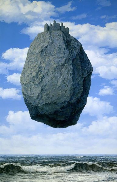 The Castle of the Pyrenees | Rene Magritte | Painting Reproduction