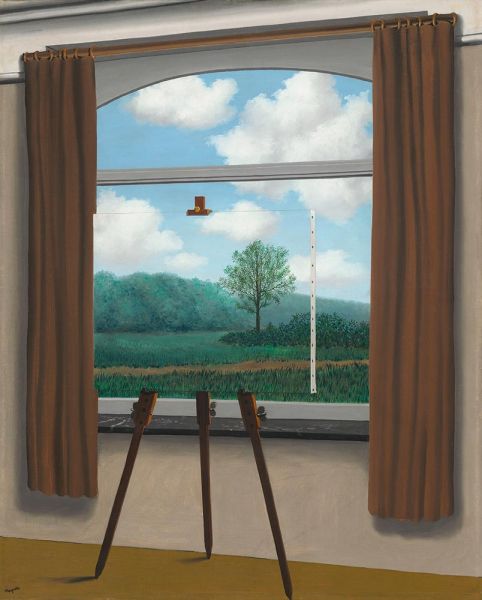 Den menschlichen Zustand, 1933 | Rene Magritte | Gemälde Reproduktion
