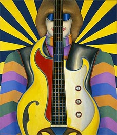 Rock-Rock, 1961 by Richard Lindner | Painting Reproduction