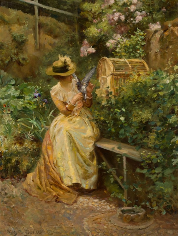 Robert Payton Reid | Die Haustaufe, n.d. Die Haustaufe, n.d. | Robert Payton Reid