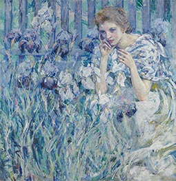 Fleur de Lis, c.1895/900 by Robert Reid | Painting Reproduction