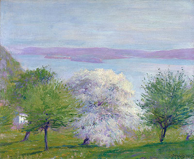 Apple Bloom, 1903 | Robert Vonnoh | Painting Reproduction