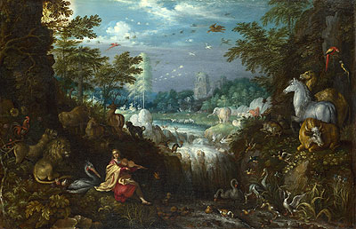 Orpheus, 1628 | Roelandt Savery | Gemälde Reproduktion