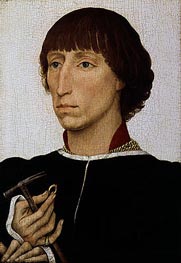 Francesco d'Este, c.1460 von van der Weyden | Gemälde-Reproduktion