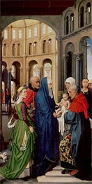 The Presentation in the Temple, c.1455 by van der Weyden | Painting Reproduction